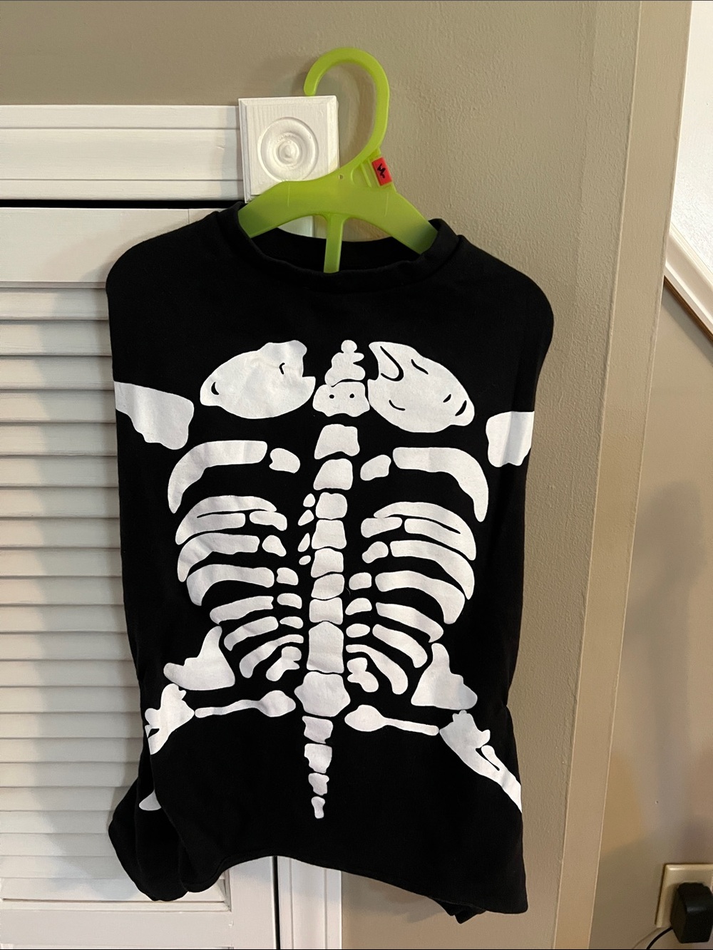 Casual Canine Cotton Glow Bones Dog Costume | Size: Large